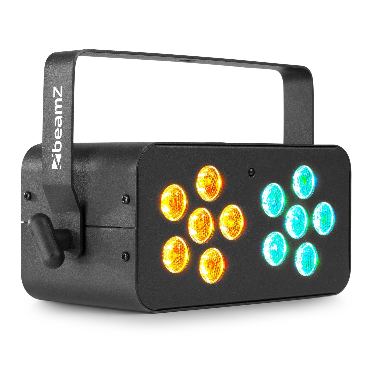 Light Effect with RGBW light beams, Model DJ Bank 124 RGBW