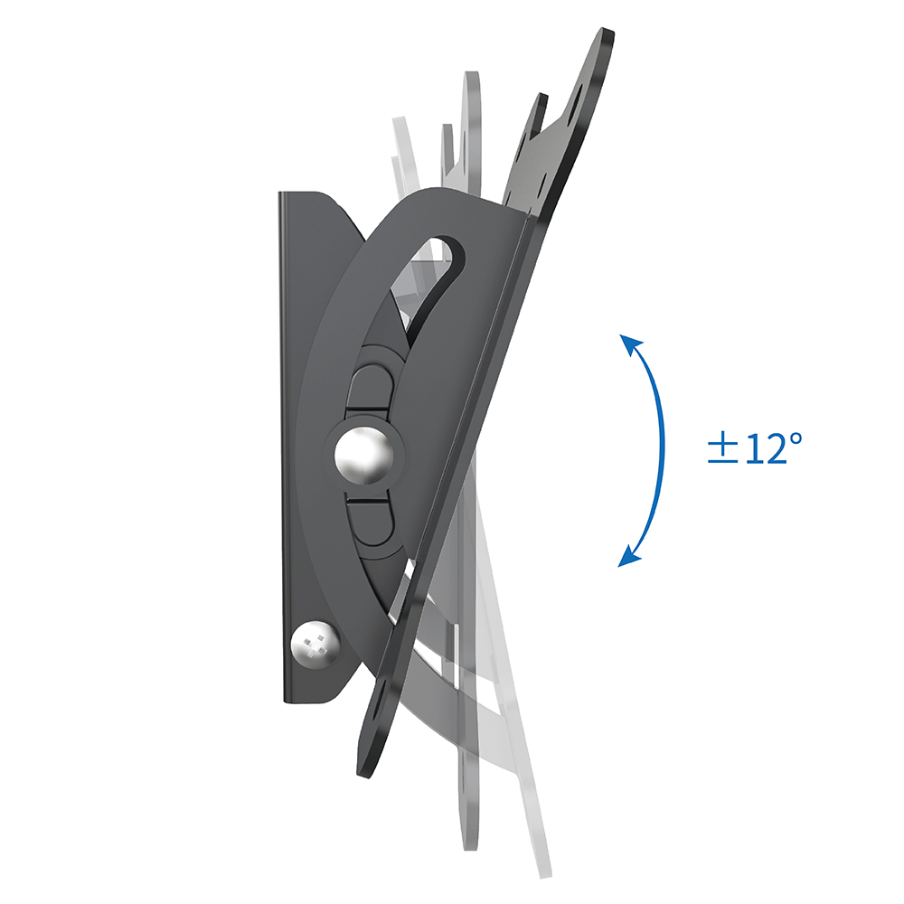 Supporto TV 10''-27'' a muro inclinabile, Mod. STV-IR-1027-TILT