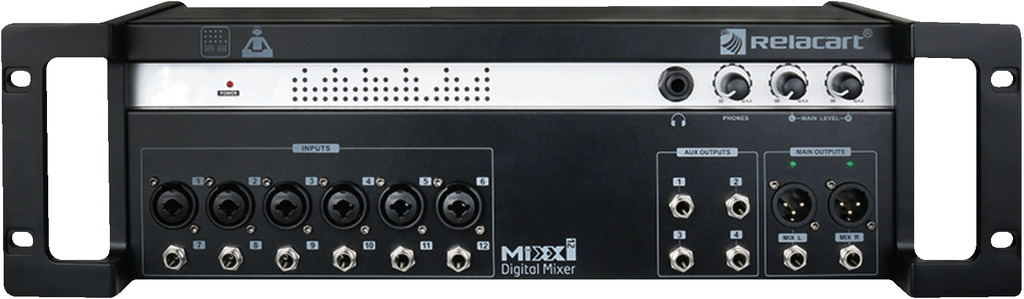 MIXX12-D - Mixer Digitale con Interfaccia Dante