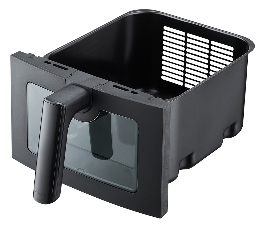 Friggitrice ad aria GIULIA 10L doppio cassetto verticale nera