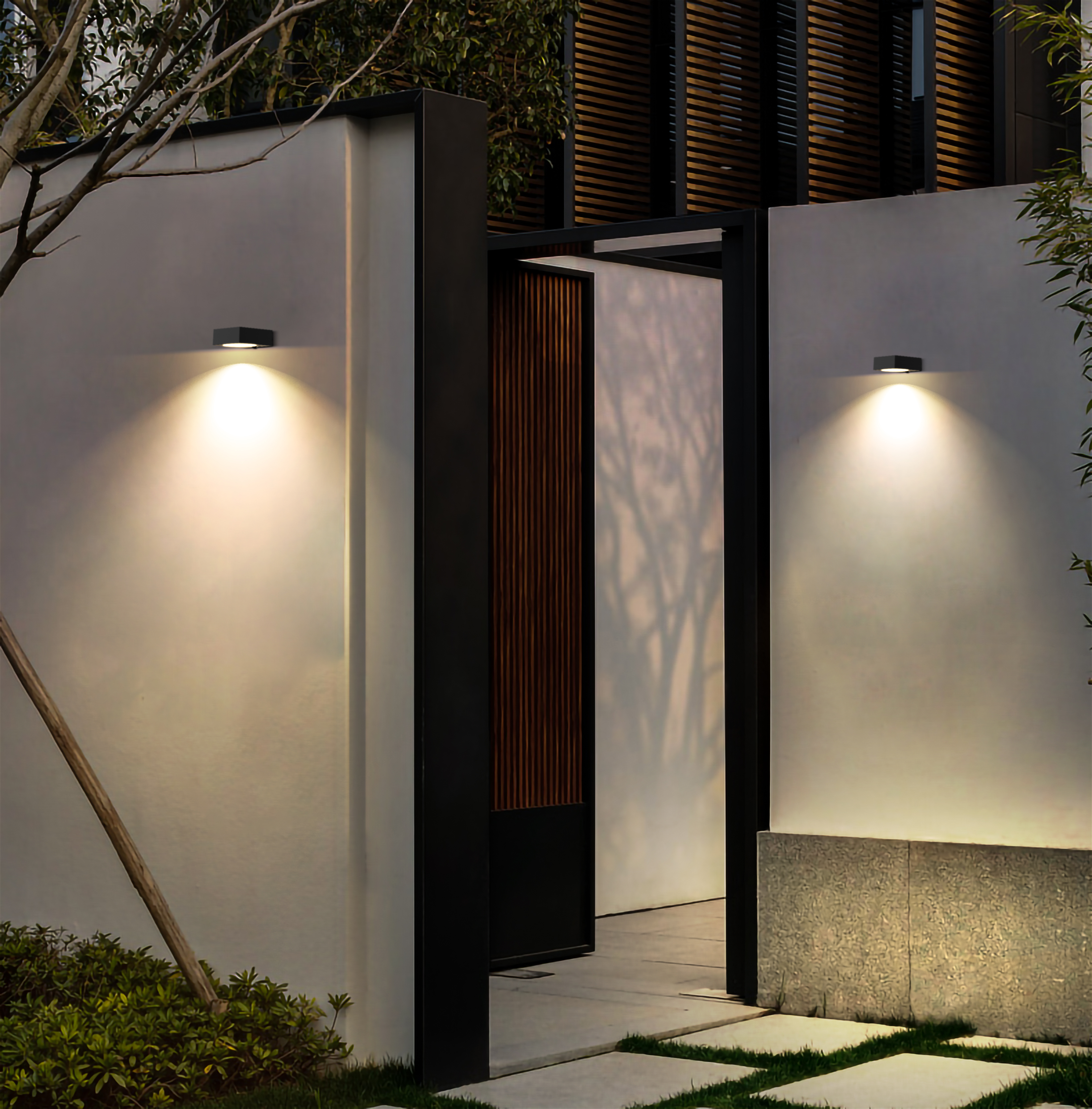 BLOCK 1000 PIR - applique solare monodirezionale - 4000K°