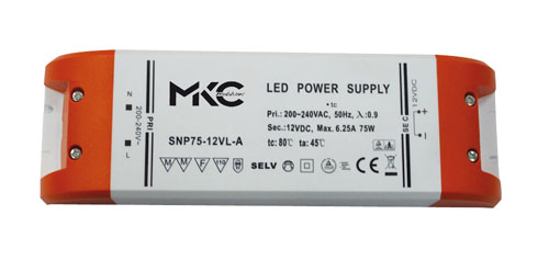 Driver LED MKC SNP75-12VL 12V 75W