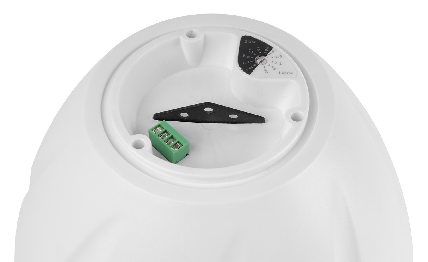 30W 100V/8Ohm Suspended Speaker, 5.25” Woofer, White, model PDS40W