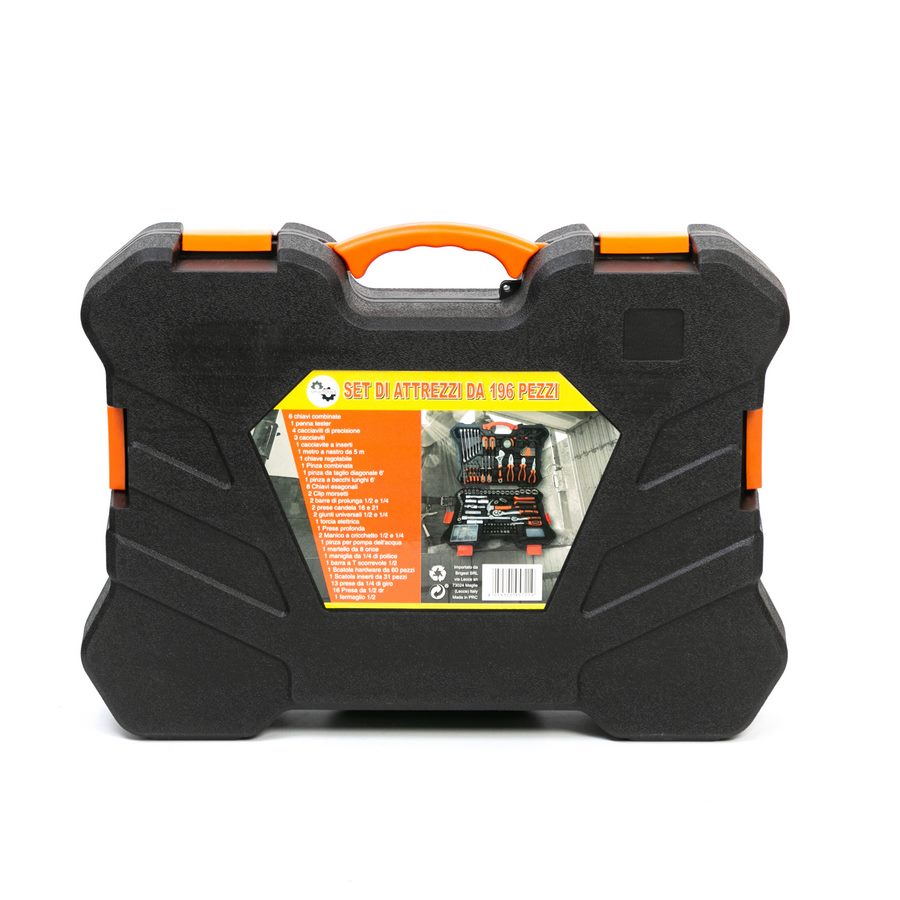 Valigetta porta attrezzi 196pz