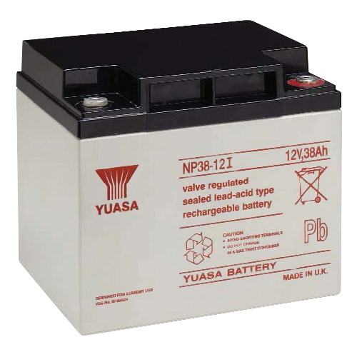 Batteria al piombo ricaricabile 12V 38Ah YUASA
