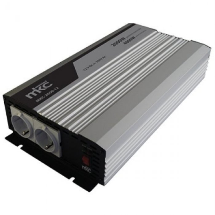 Inverter MKC-P20-12 12VDC 230VAC 2000W Softstart Onda Sinusoidale Pura