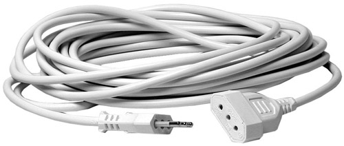 Prolunga elettrica bianca spina 10a-presa 10a 10mt 3x1mmq  MKC