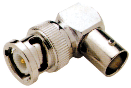 Adattatore bnc maschio - bnc femmina a 90 B142