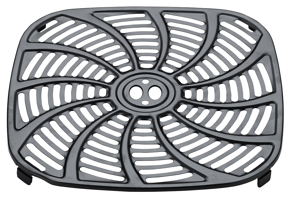 Friggitrice ad aria MARTINA 10L con doppia resistenza nera