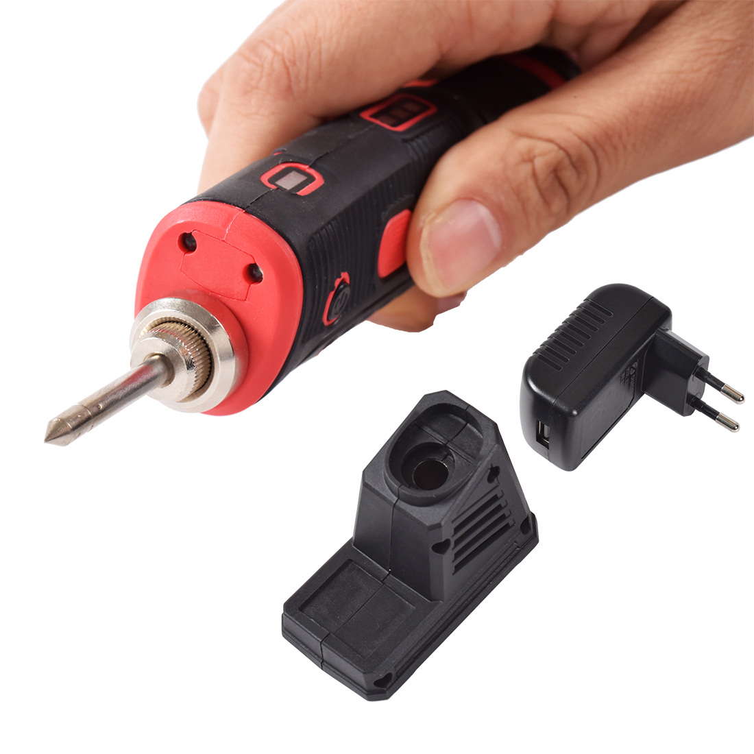 MK-006A/12w Kit Saldatore Stilo portatile wireless ricaricabile USB-C