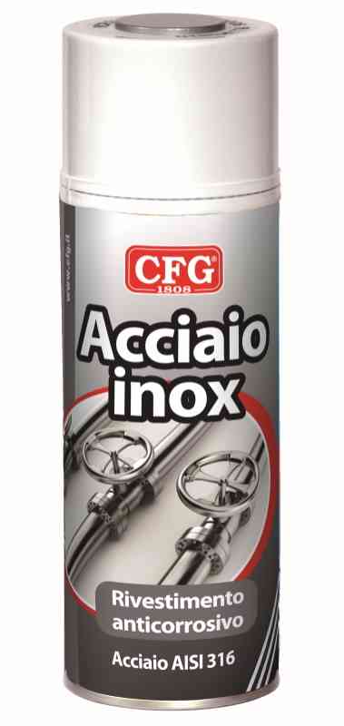 Acciaio Inox Spray 18/10 Aisi 316, Aerosol Da 400 mL S0700 CFG