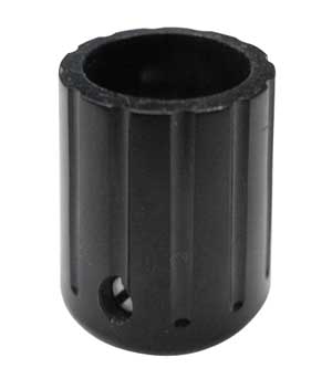 Black Knob Body with 15x16 Socket Ø6 MA/1160