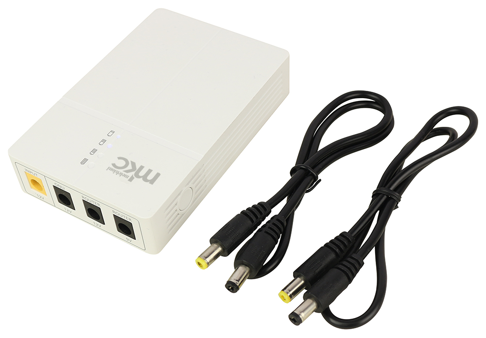 MK-7800 MINI DC UPS 7800Mah 9V-12V