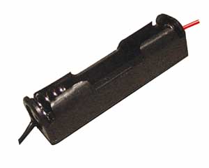 Battery holder 1 Ministilo Ø 10X44 With Wires PIL/92-I