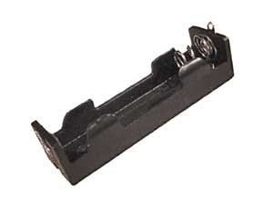 Battery holder for 1 AA battery Ø 14X50 for welding PIL/76-I