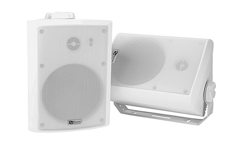 Set 2 diffusori attivo-passivo, da 200W con funzione wifi e bluetooth, colore bianco, Mod. WS40A