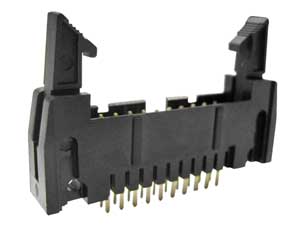 Male Connector Direct Installation With Fixing Flaps 40P. From Printed Circuit Board. CT/2006X-C