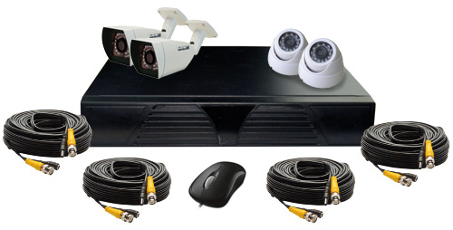 Kit TVCC AHD - 4 tlc ahd - KT-2104