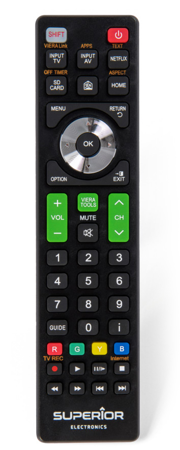 Telecomando per tv e smart tv panasonic costruiti dopo il 2000. SUP045