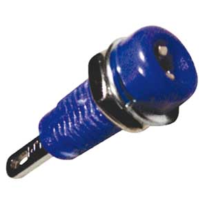 Boccola Professionale Da Pannello Ø2mm Blu BOP/30B-C