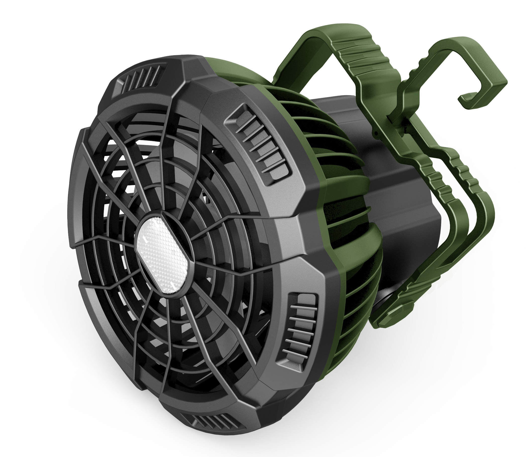 Portable fan MF 0501VL with rechargeable light 2in1