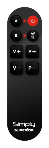 Telecomando modello, universale programmabile, semplificato per tv SUP041