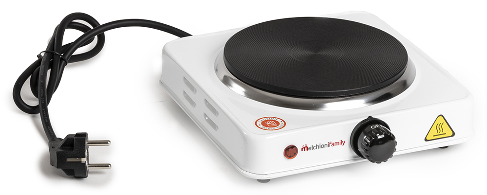 Fornello elettrico  COOK 1 - 1 piastra bianco