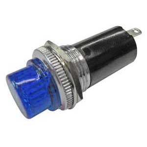 Portalampada Per Lampada "E10" Blu PLAM/35B-I