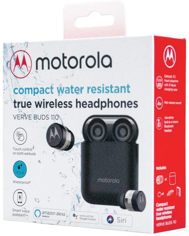 Stereo Bluetooth earphone Mod. Vervebuds 110 white