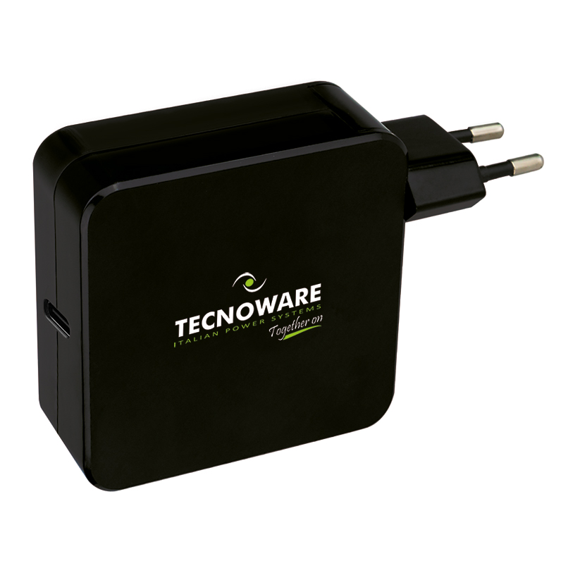 POWER CHARGER USB-C 65W BLACK COLOUR