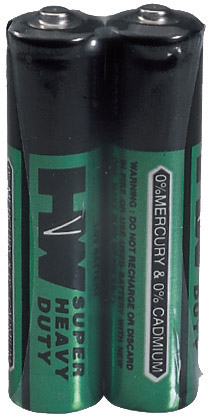 Hi Watt Zinc-Carbon AAA 1,5V battery. Pack of 300 batteries