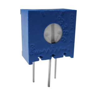 1G Vertical Cermet Trimmer 50 Ohm TRS72X50-I