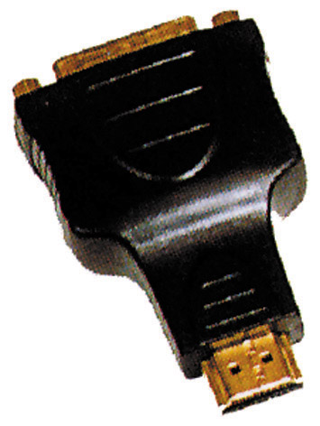 433331095 Adapter plug  hdmi 19 pin - socket dvi-d 24+1 pin - (1 pz.) blister