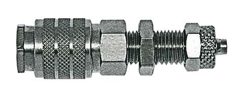 ASTURO 6012040 Rubinetto rapido mignon passaparete 4x6 mm