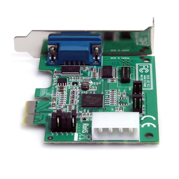 Scheda PCI Express seriale nativa basso profilo a 2 porte RS-232 con 16950 UART