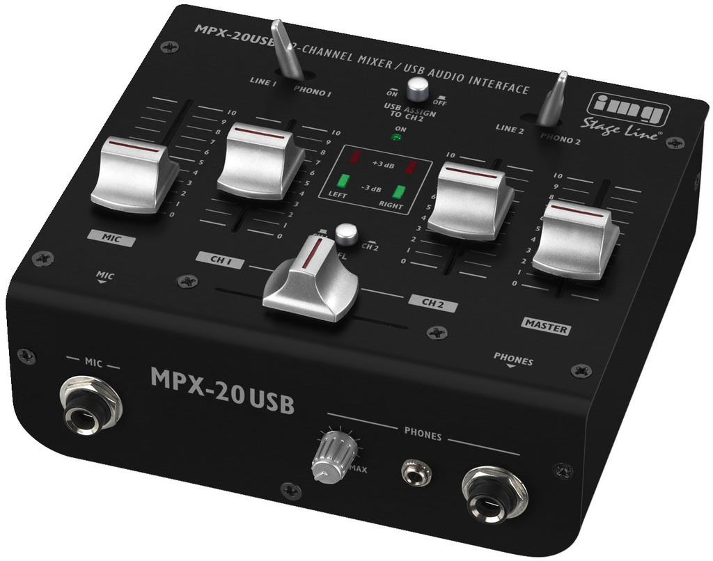 MPX-20USB - Mixer Stereo