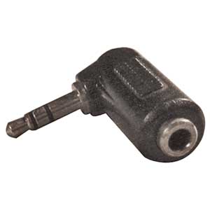 Adattatore 90° Spina Stereo 3,5-Presa Stereo 3,5 AD/665-C