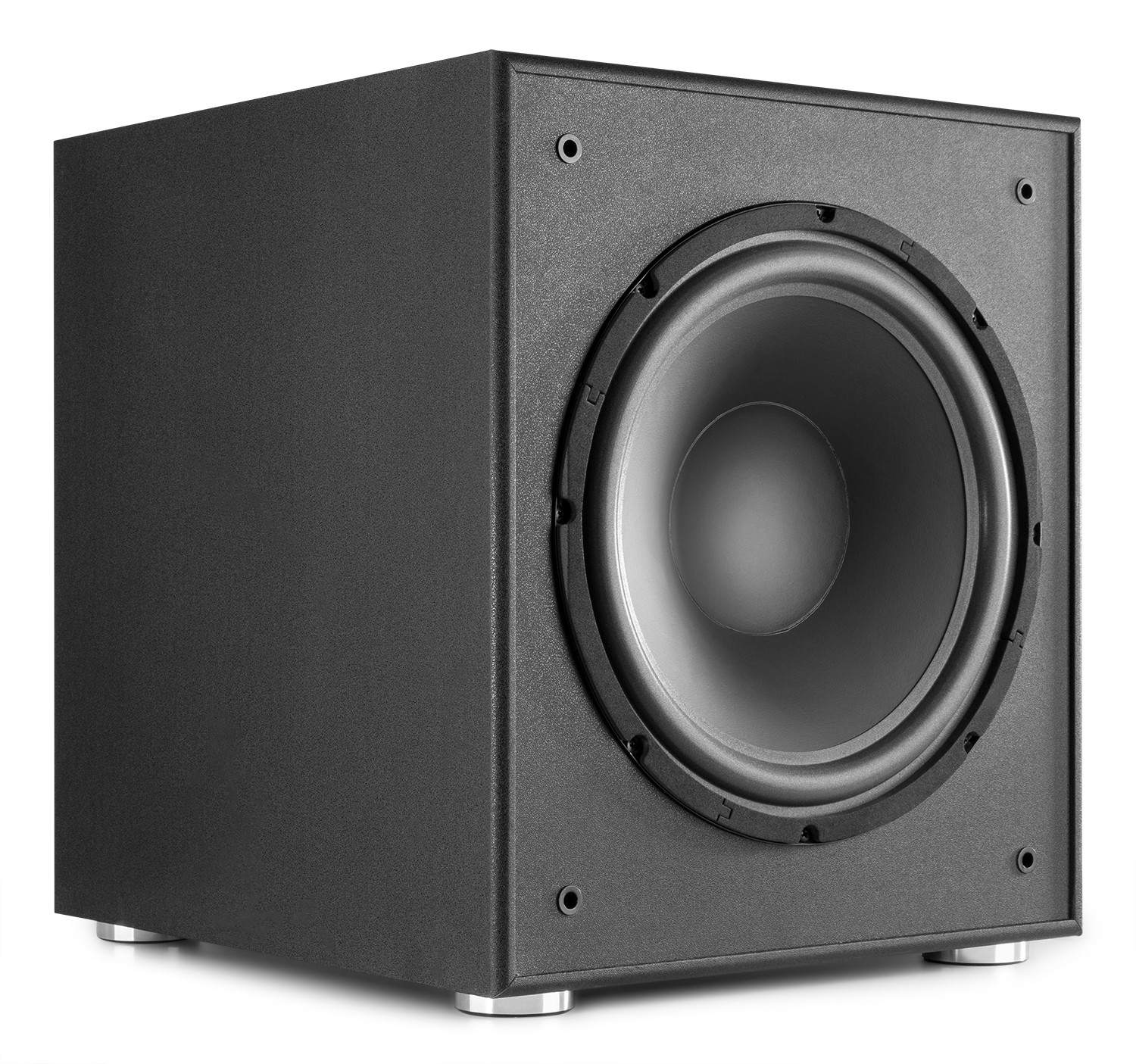 Subwoofer attivo da 12"  classe D da 400W , colore nero, Mod. SHFS12B