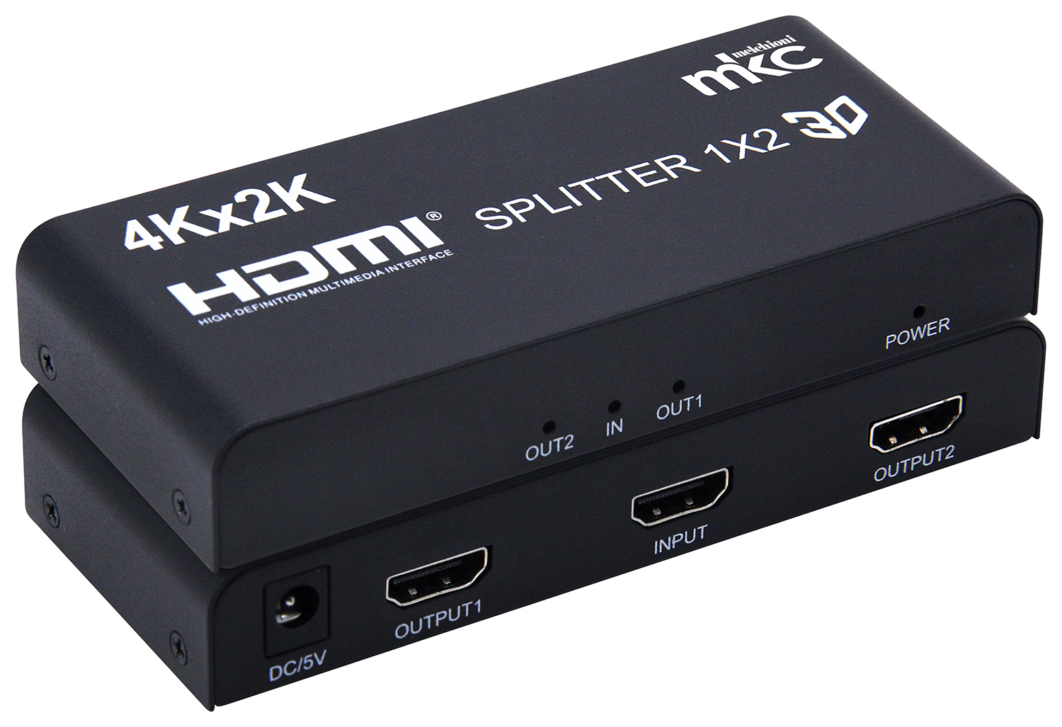 4K 30Hz HDMI Splitter 1 IN x 2 OUT model MK-SP2