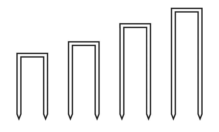 AIRCRAFT 2405325 Punti tipo 90 lunghezza 25 mm