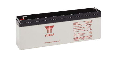 Rechargeable lead-acid battery 12V 2.3Ah YUASA