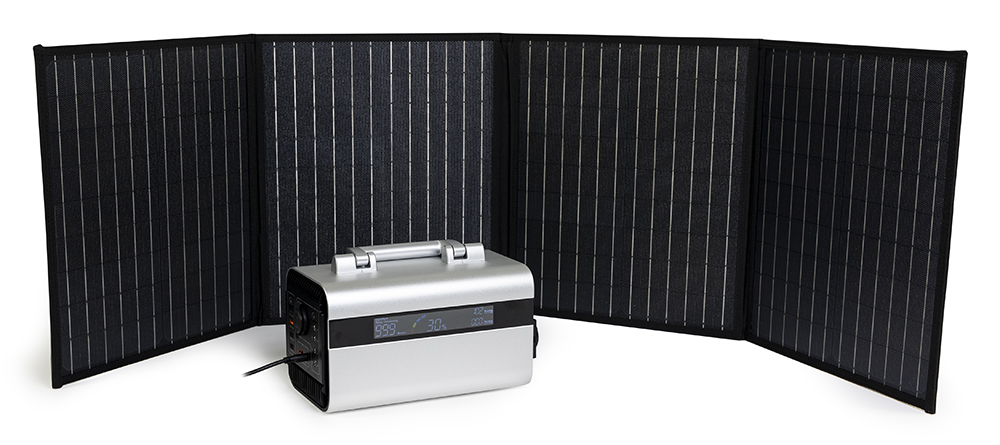 SOLAR PANEL 100 - Solar panel 100W (with build-in PD60W charger)