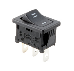 INTERR. UNIPOLARE NERO ON - OFF