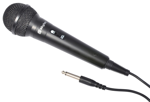 Microfono dinamico ad impugnatura in plastica con cavo da 3mt. 173126