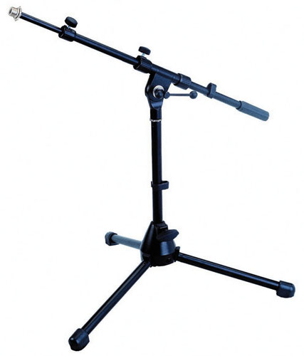 Asta microfonica a giraffa da pavimento, 53-91cm.nera. SMICS-550-BK