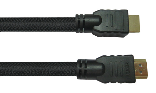 Cavo hdmi alta velocità con ethernet ultra hd da 1mt. MK-BL-1V2 NYLON