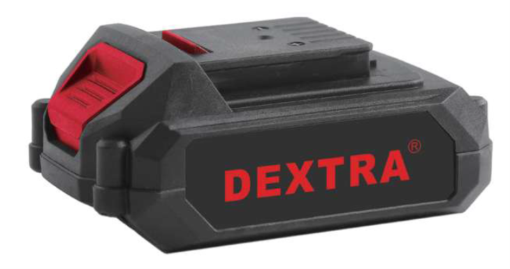 Batteria agli Ioni di Litio 20V 2.0 Ah DEXTRA