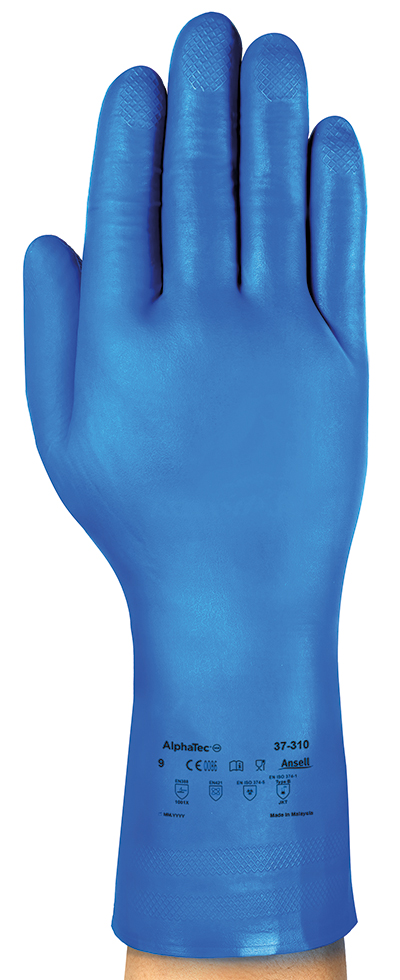 Alphatec Long Blue Glove 37-310 Size 10/XL