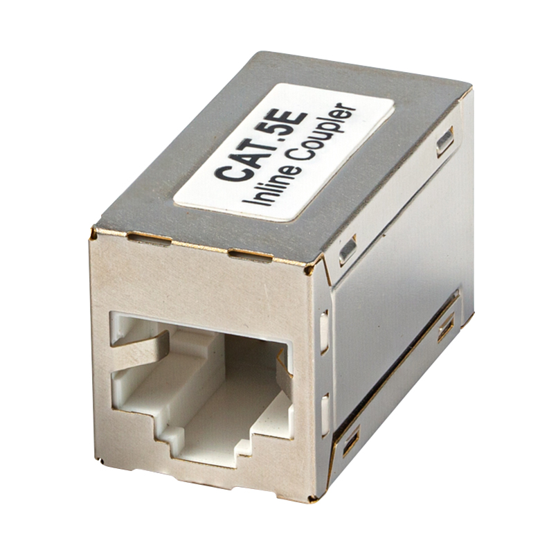 Accoppiatore RJ45 CAT5e presa/presa schermato