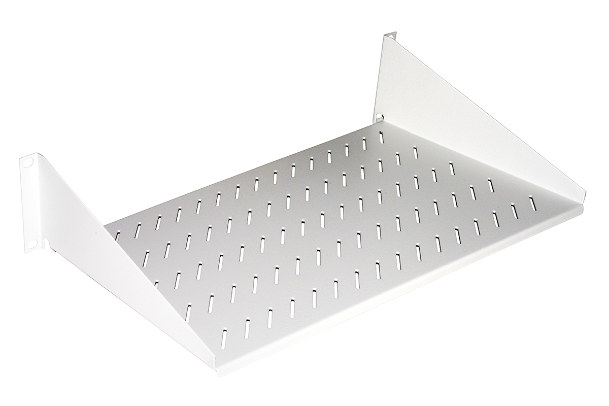 MKRIP250G2U - RIPIANO PER ARMADIO 19 2 UNITA' PROFONDITA' 250 MM. (UNIVERSALE) COLORE GRIGIO